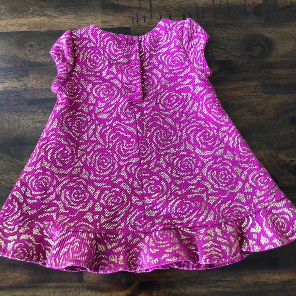 Pippa and Julie Special Occasion Baby Dress - Picture 2 of 7